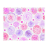 Abstract fireworks pattern in magenta and purple (Print Only) thumbnail
