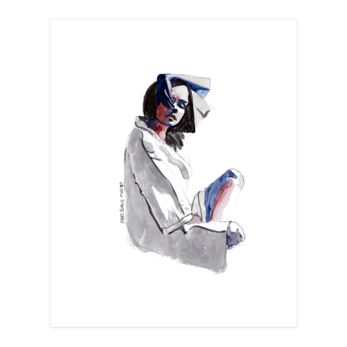 Untitled #24 - Woman in white (Print Only)