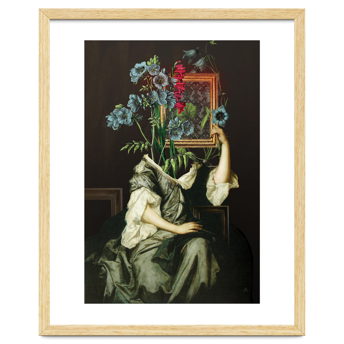 Florales Portrait Disatster