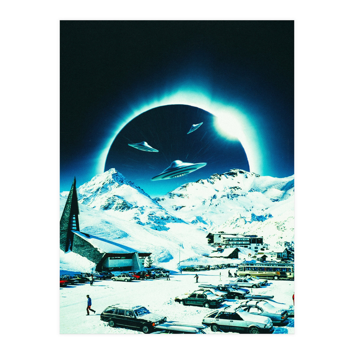 Winter Space Invasion (Print Only)