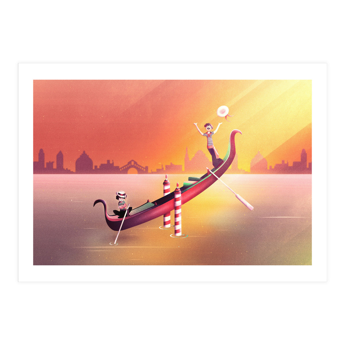 Venice Seesaw (Print Only)