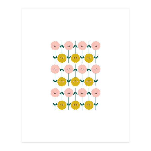 Smiling Flowers Rgb (Print Only)