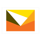 Geometric Shapes No. 58 - yellow & orange (Print Only) thumbnail