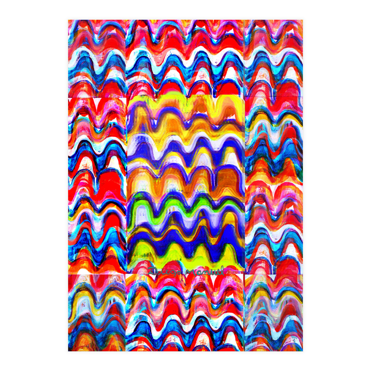 Pop abstract color full (Print Only)