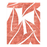 Abstract Terracotta Leaves 1 - Burnt Orange (Print Only) thumbnail