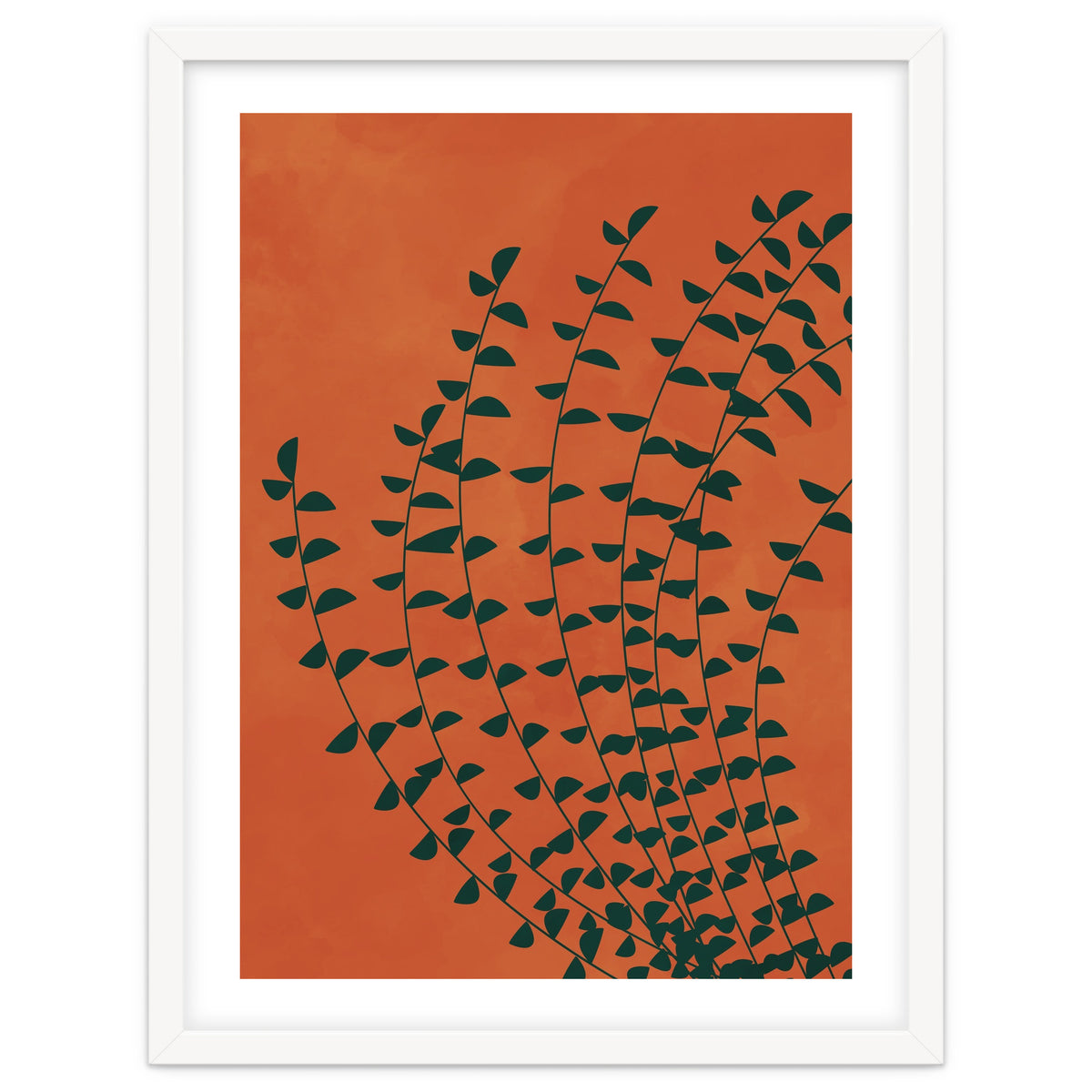 Boho Terracotta Plant Burnt Orange