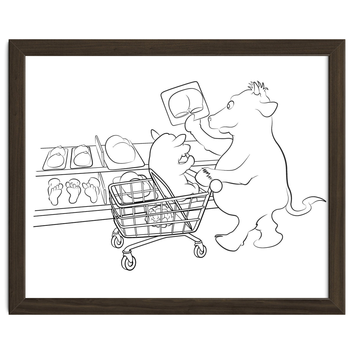 Supermarkey Cow Mandos