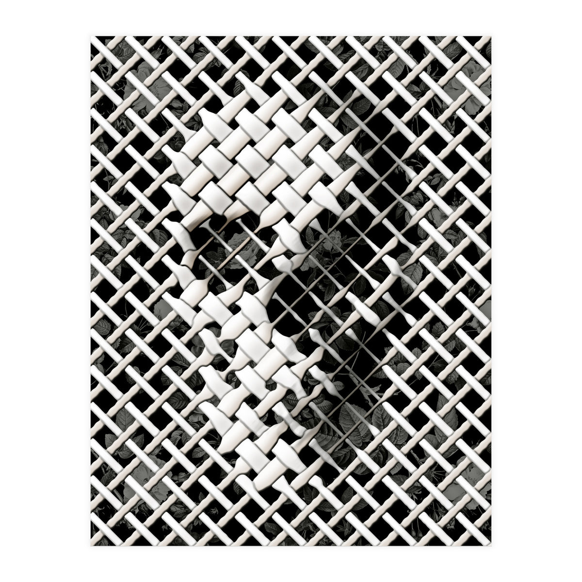 Wicker Skull (Print Only)