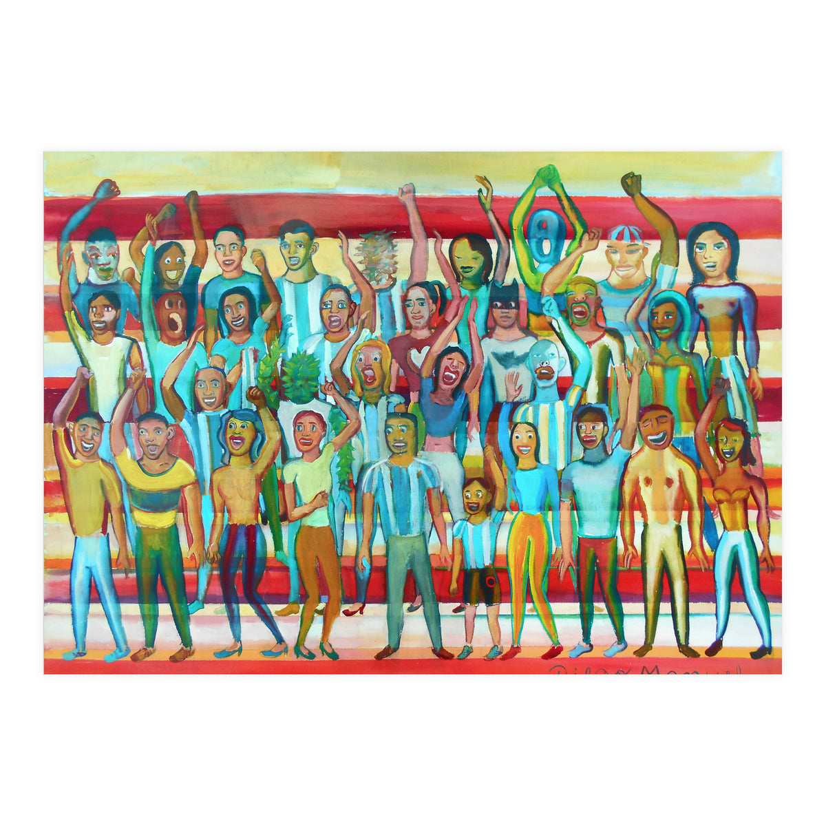 Hinchada Multicolor (Print Only)