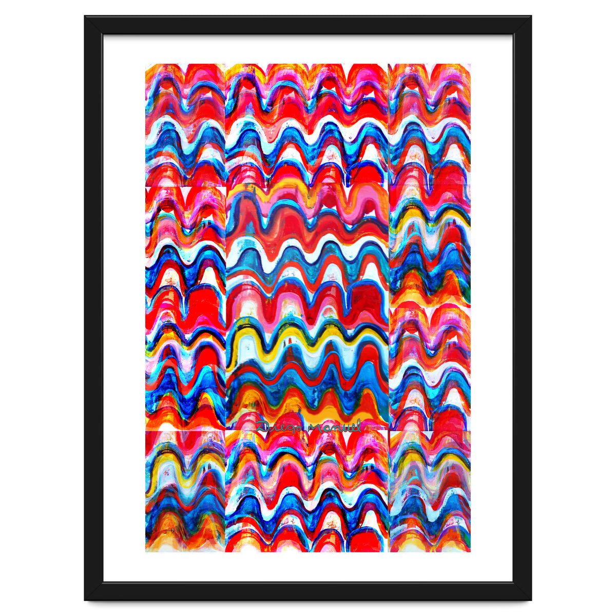 Pop abstract color full