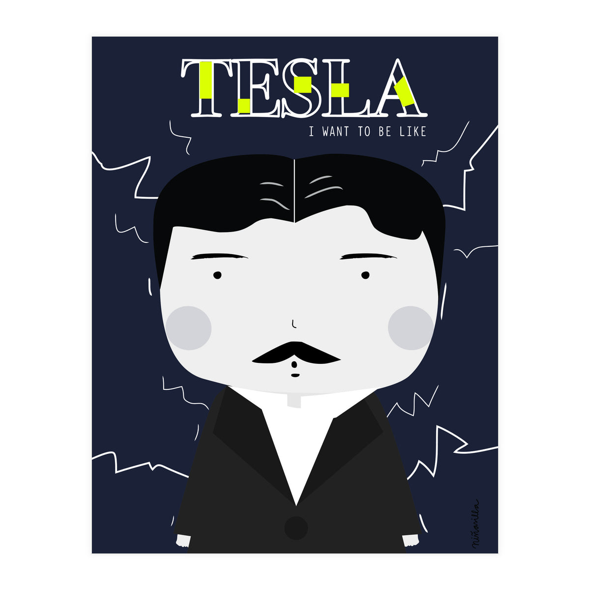 Tesla (Print Only)