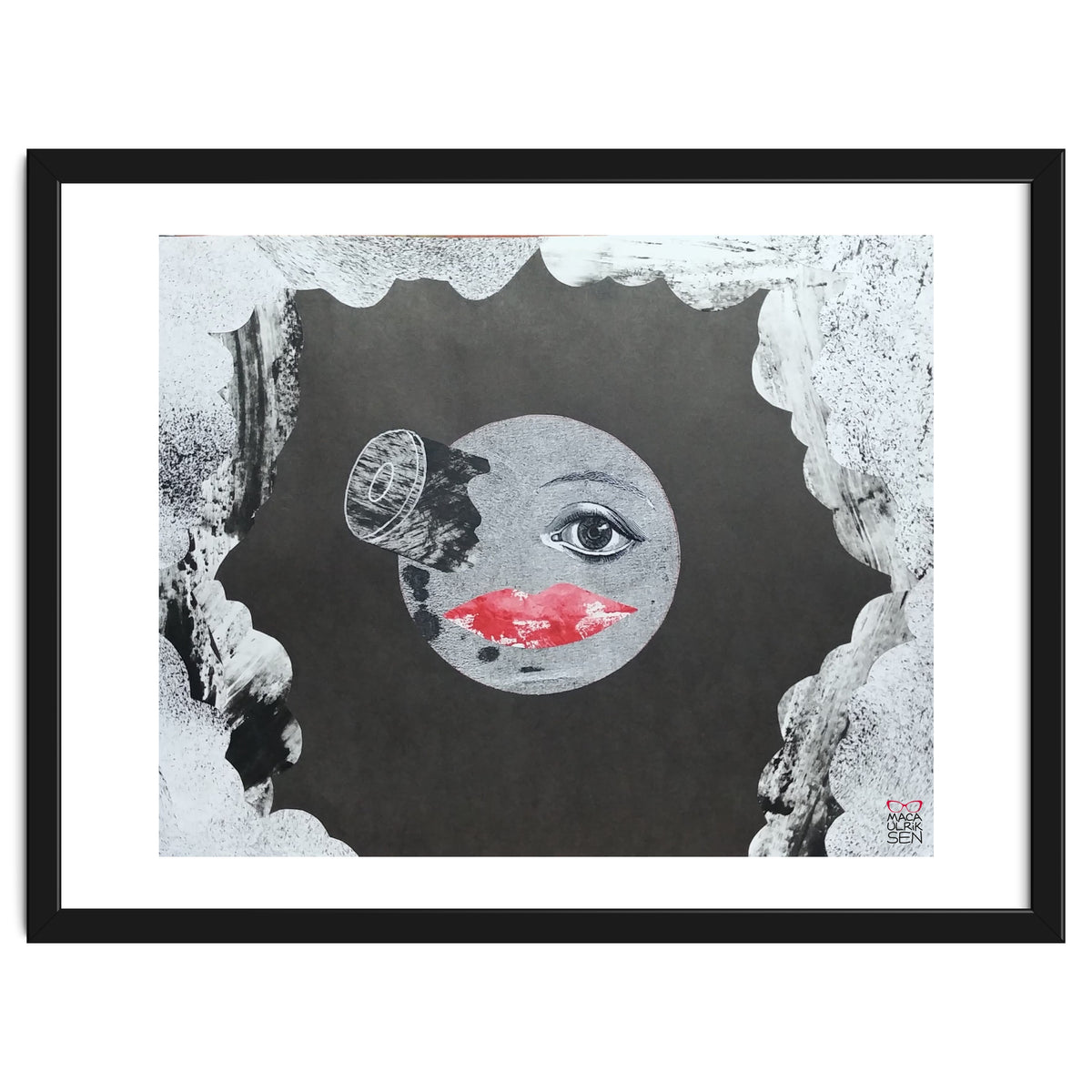 Voyage dans la lune collage