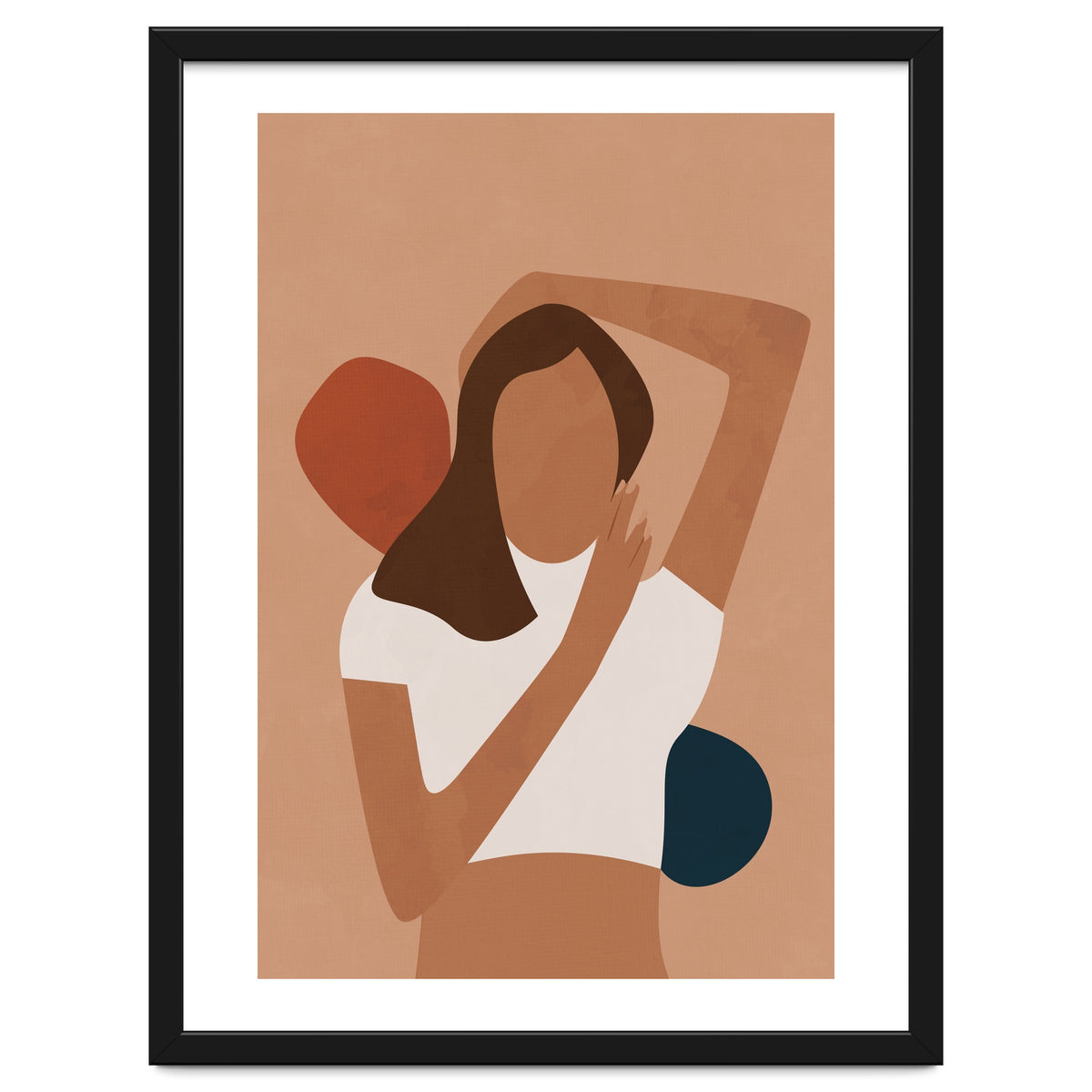 Boho Woman EarthyTones