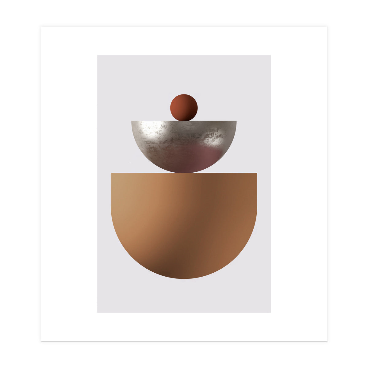 Terracotta balance 05 (Print Only)