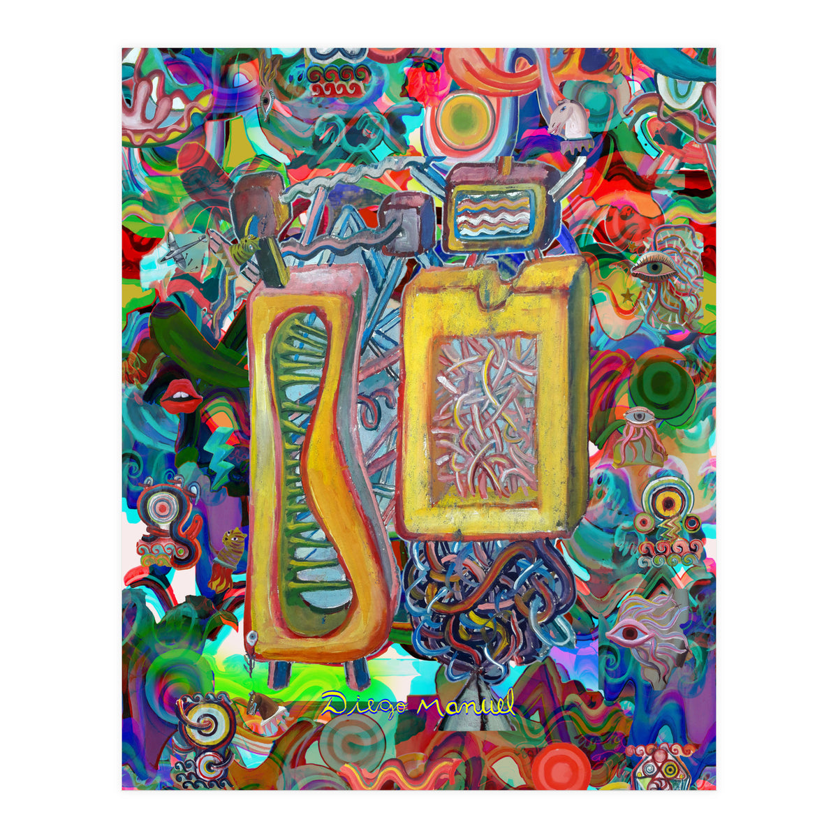 Graffitis 2021 Tapiz 5 (Print Only)