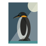 Mid Century Geometric Penguin (Print Only) thumbnail