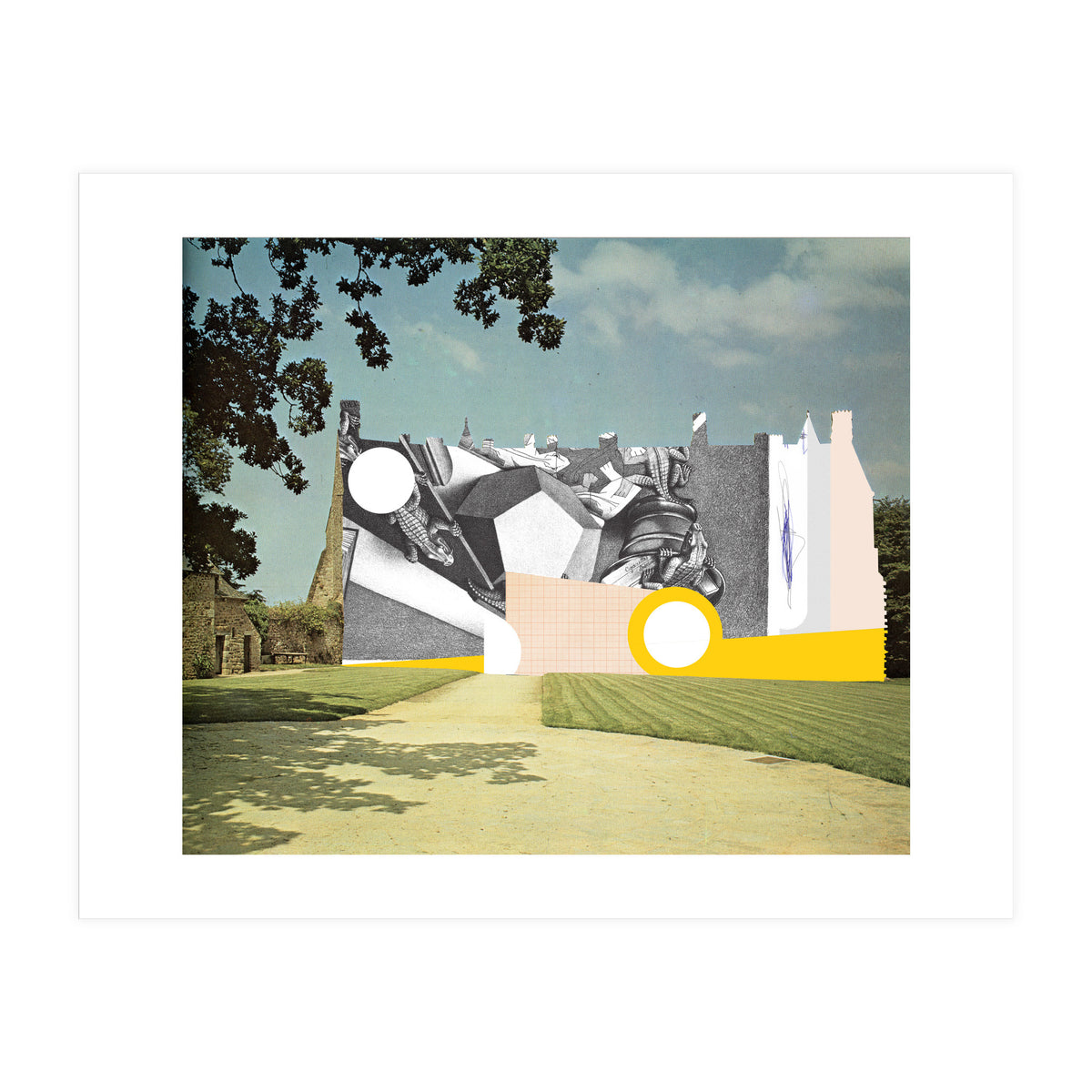 Abstract House Dream · Think Big (Print Only)