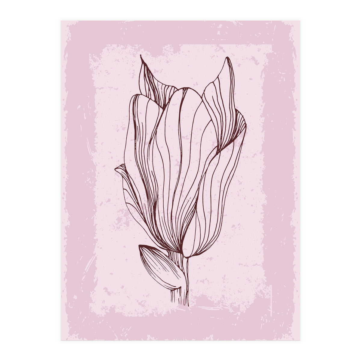 Magnolia Abstract Geometric Nordic (Print Only)