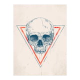 Skull In Triangles Ii (Print Only) thumbnail
