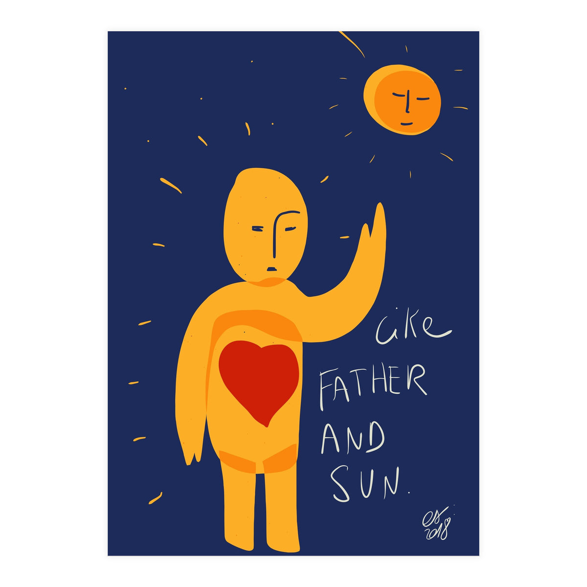 Like Father to Sun (Print Only)