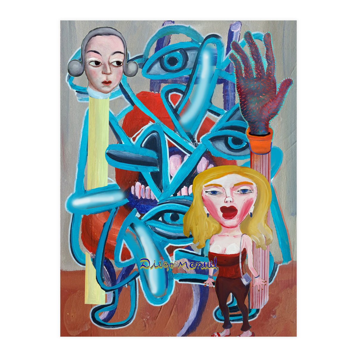 Graffiti Digital 2022 877 (Print Only)