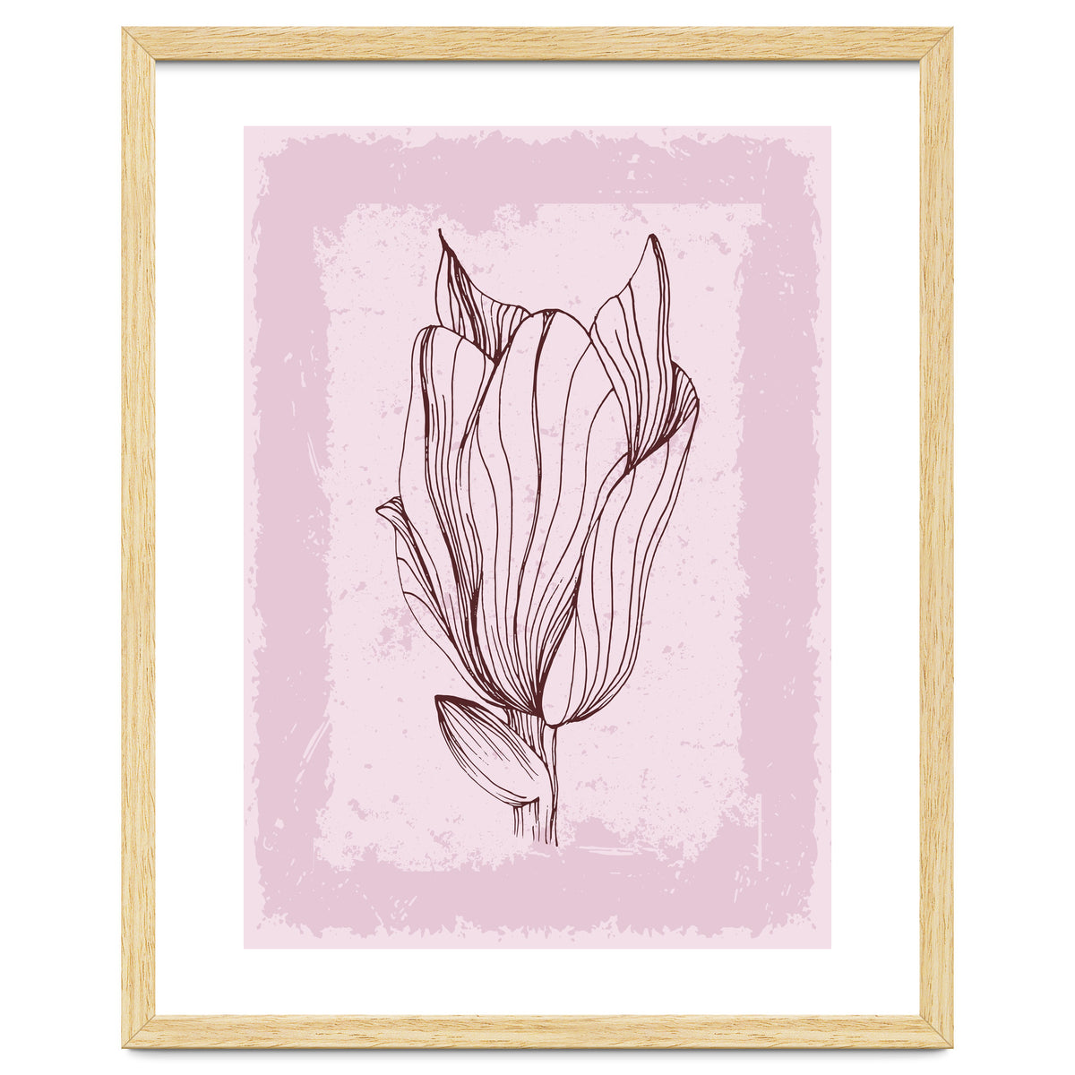 Magnolia Abstract Geometric Nordic