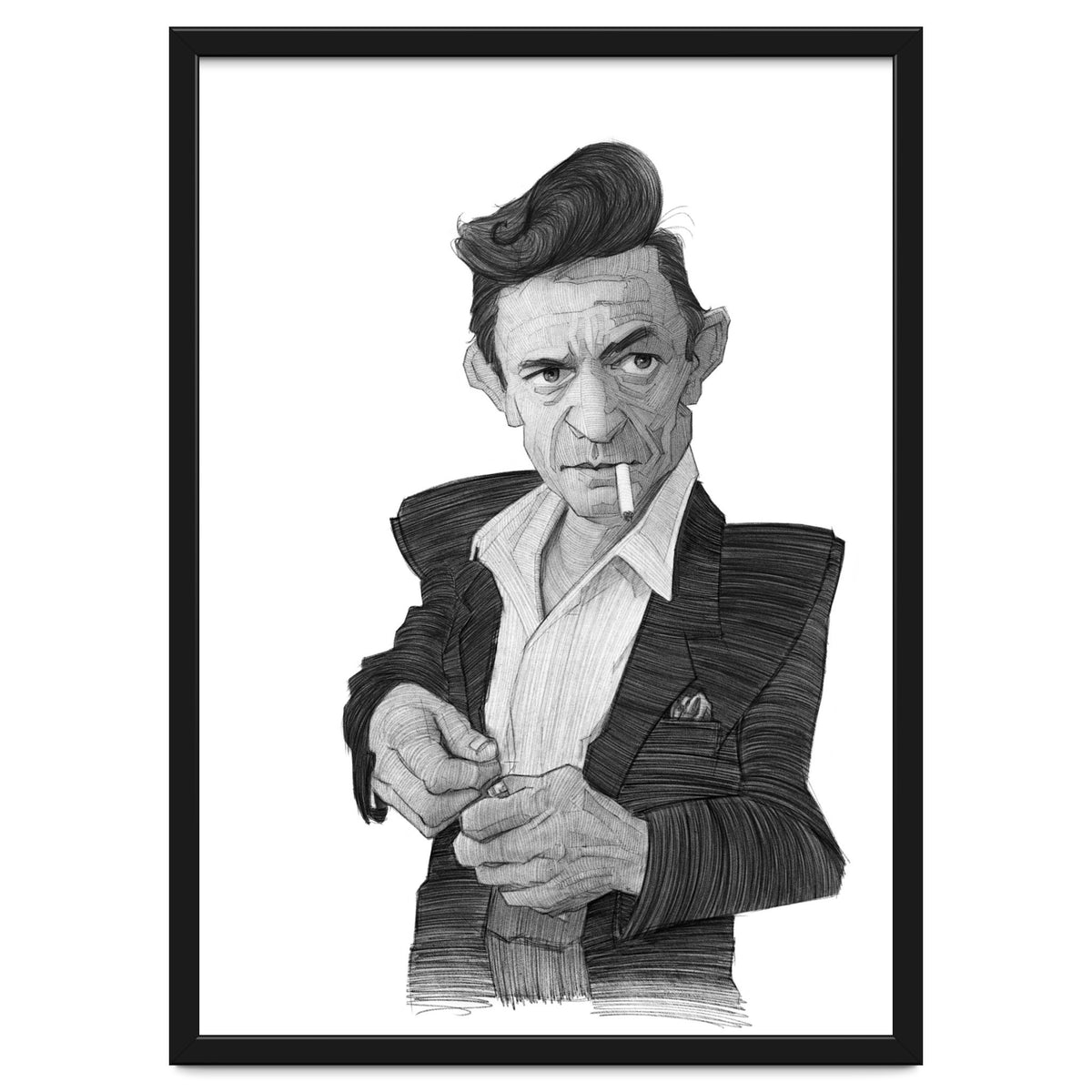 Johnny Cash Portrait