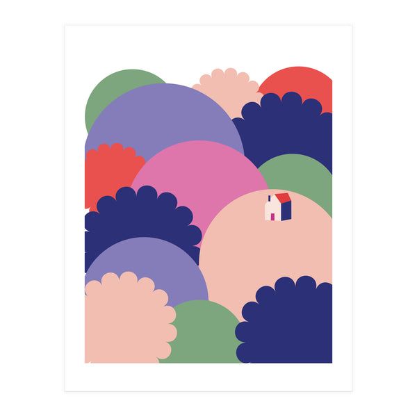 Mediterranean Landscape 3 Rgb  (Print Only)