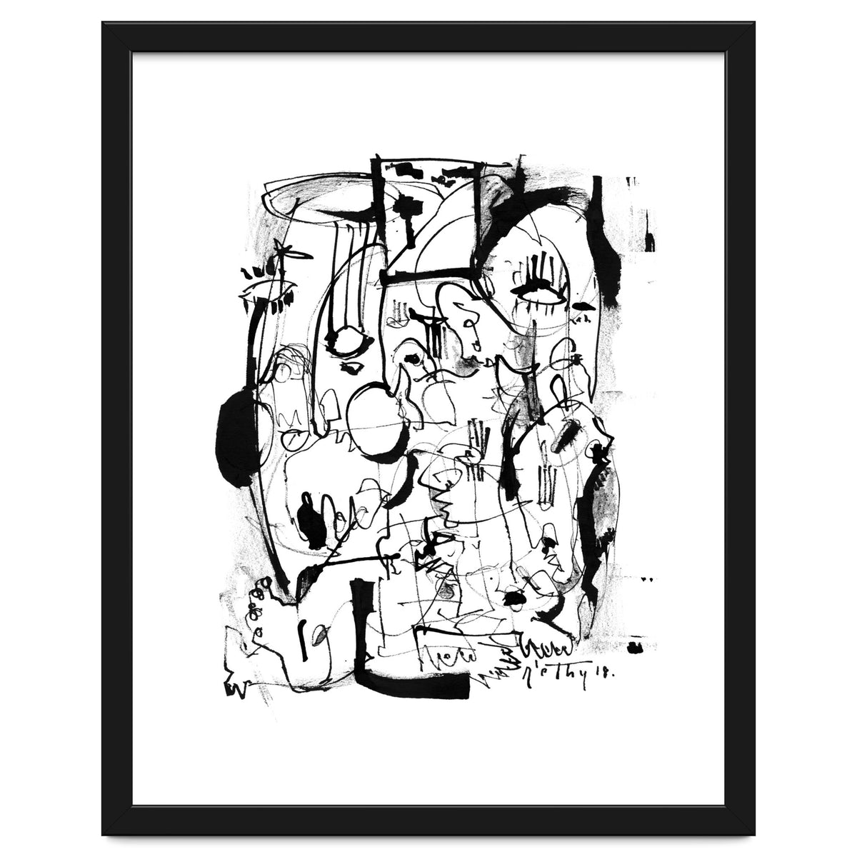 Inside The Mind - b&w