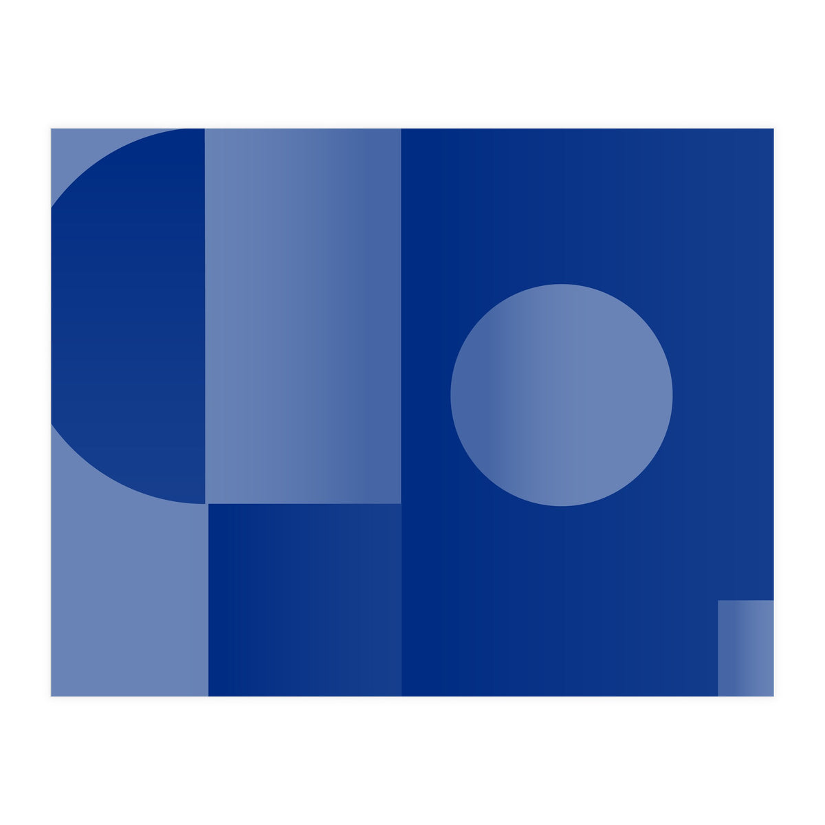 Lowering the moon | abstract minimal (Print Only)