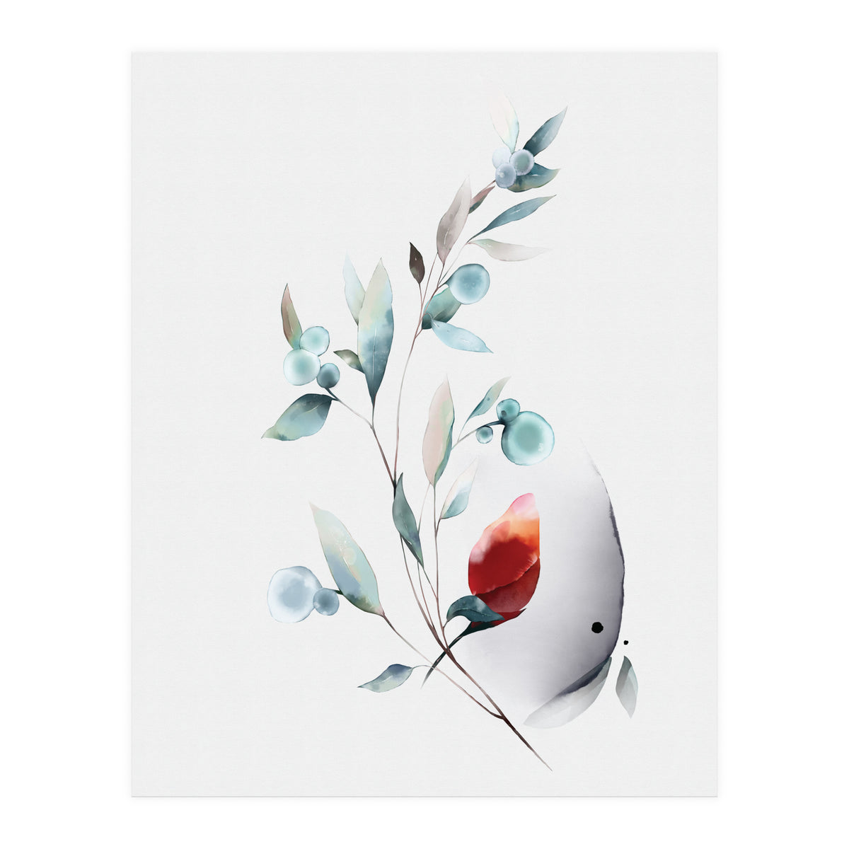 Minimalist Modern Botanical  (Print Only)