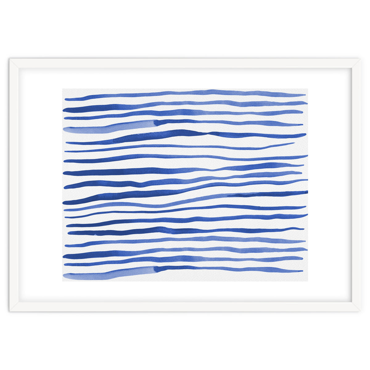 Irregular blue lines pattern