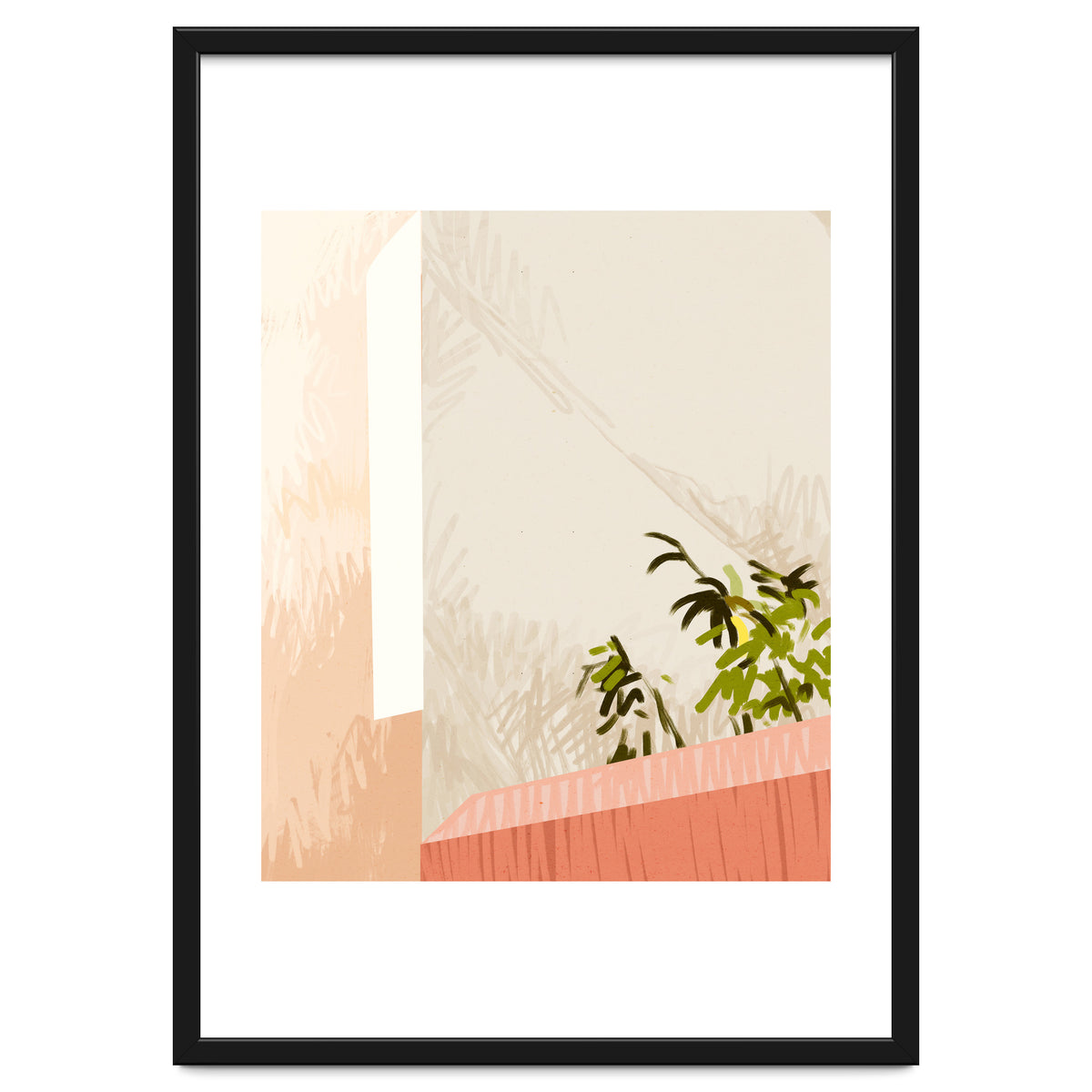 Lazy Afternoon #Abstract Digital Plants Grow