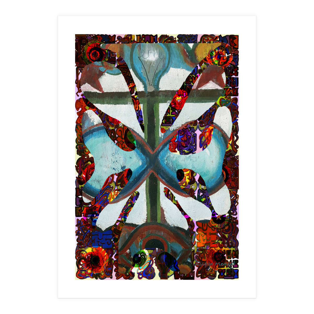 Pop Abstract 2023 Tapiz 32 (Print Only)