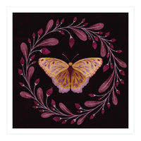 Butterfly Wreath (Print Only)