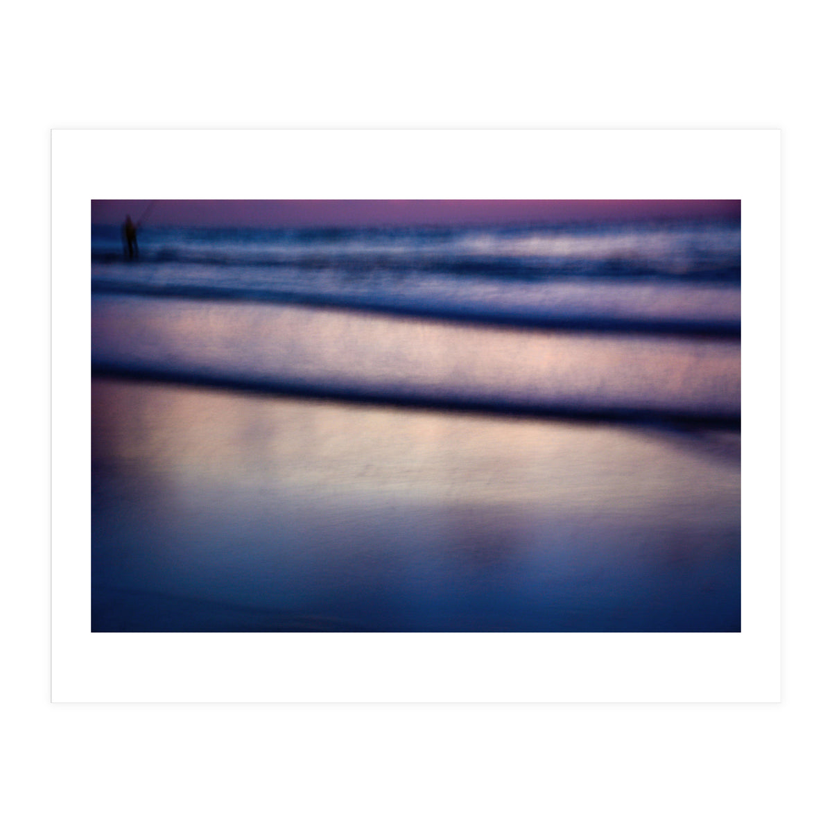 Blurry fisherman (Print Only)