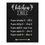 Kitchen Rules (Print Only) thumbnail