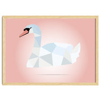 Swan Low Poly Art
