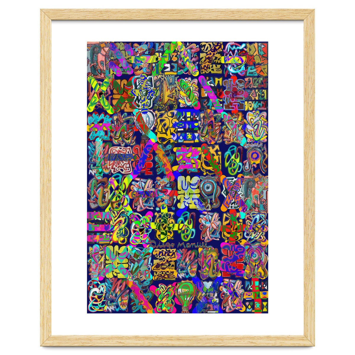 Graffitis 2021 Tapiz 104