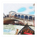 Lovely Gondola Ride Venetian Bridge (Print Only) thumbnail