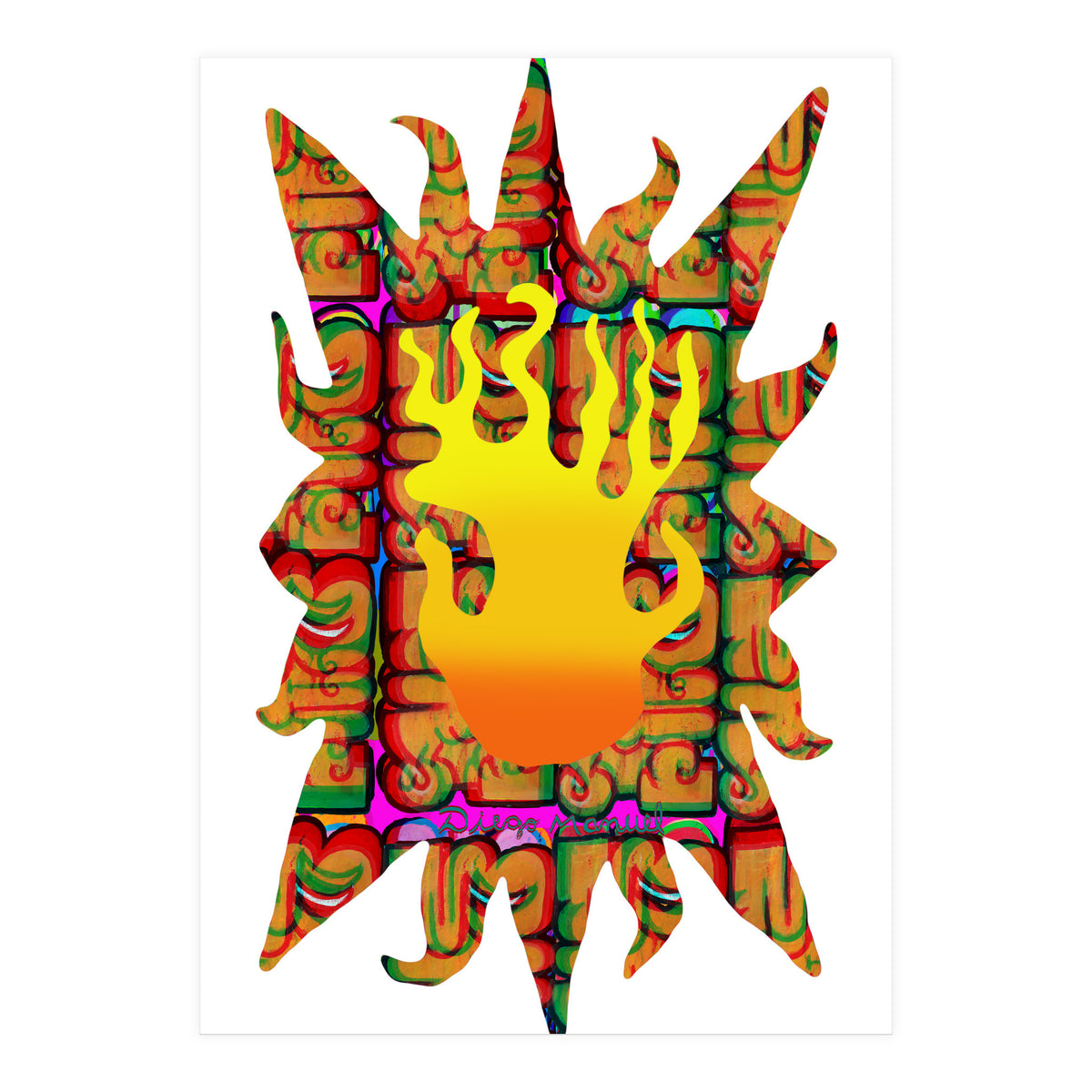 Fuego 6 Copia (Print Only)