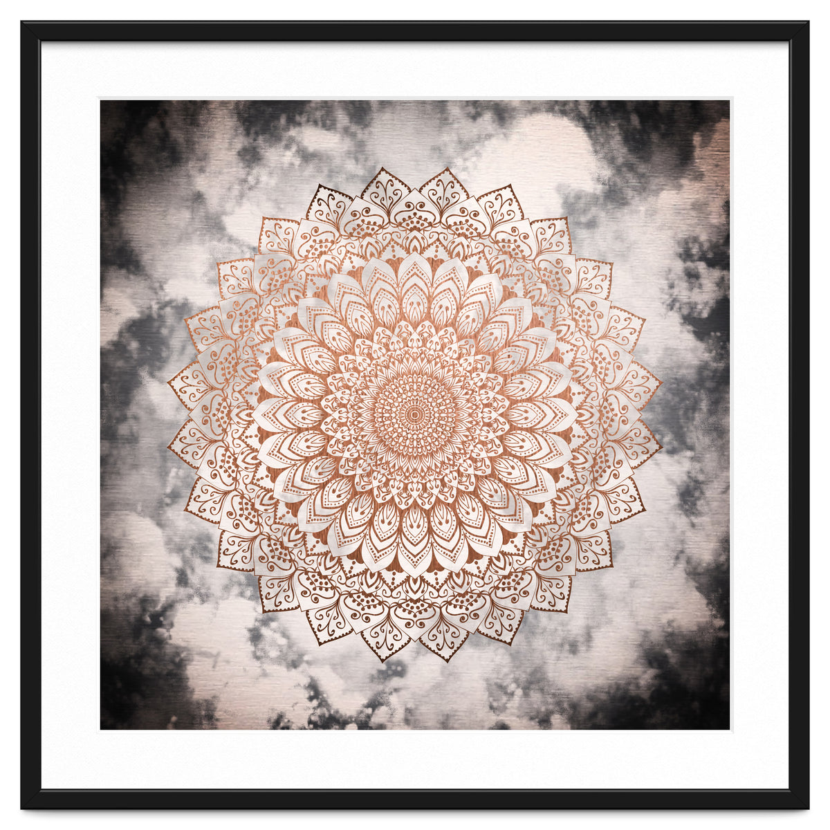 Rose Night Mandala