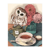 Sweet Little Tea Owl (Print Only) thumbnail