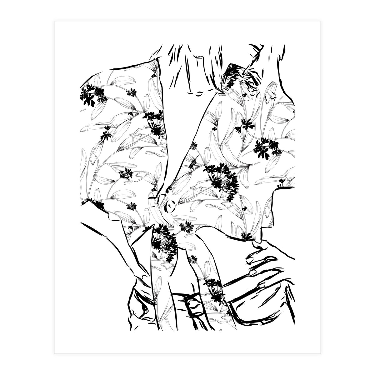 Fashionista || #illustration #fashion (Print Only)