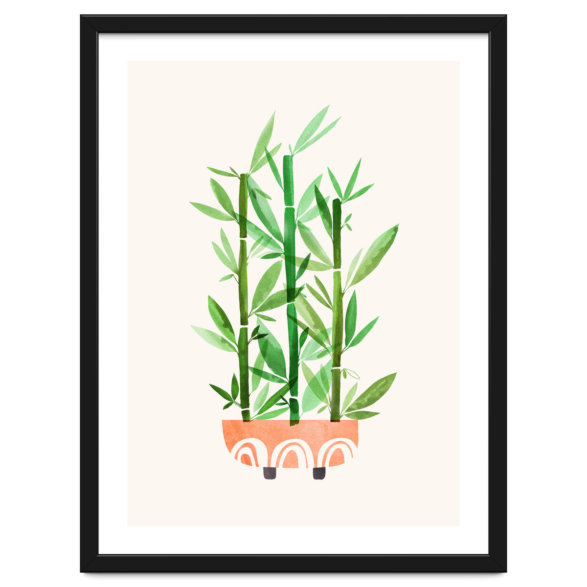 Happy Bamboo Houseplant