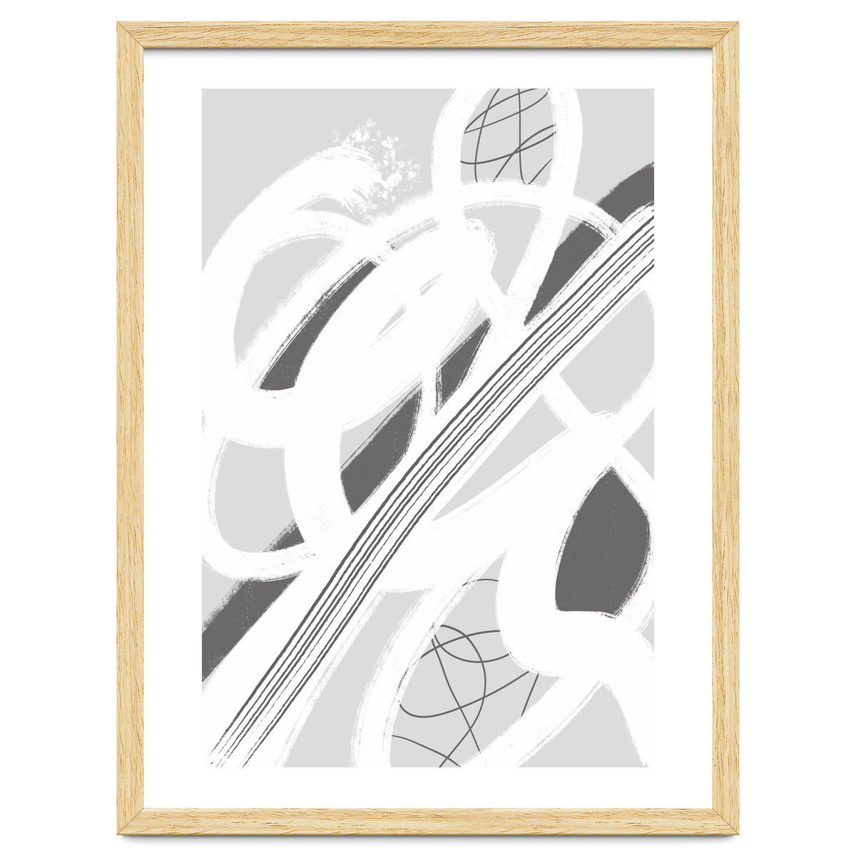 Abstract Painting No. 11 - Chaos and silence