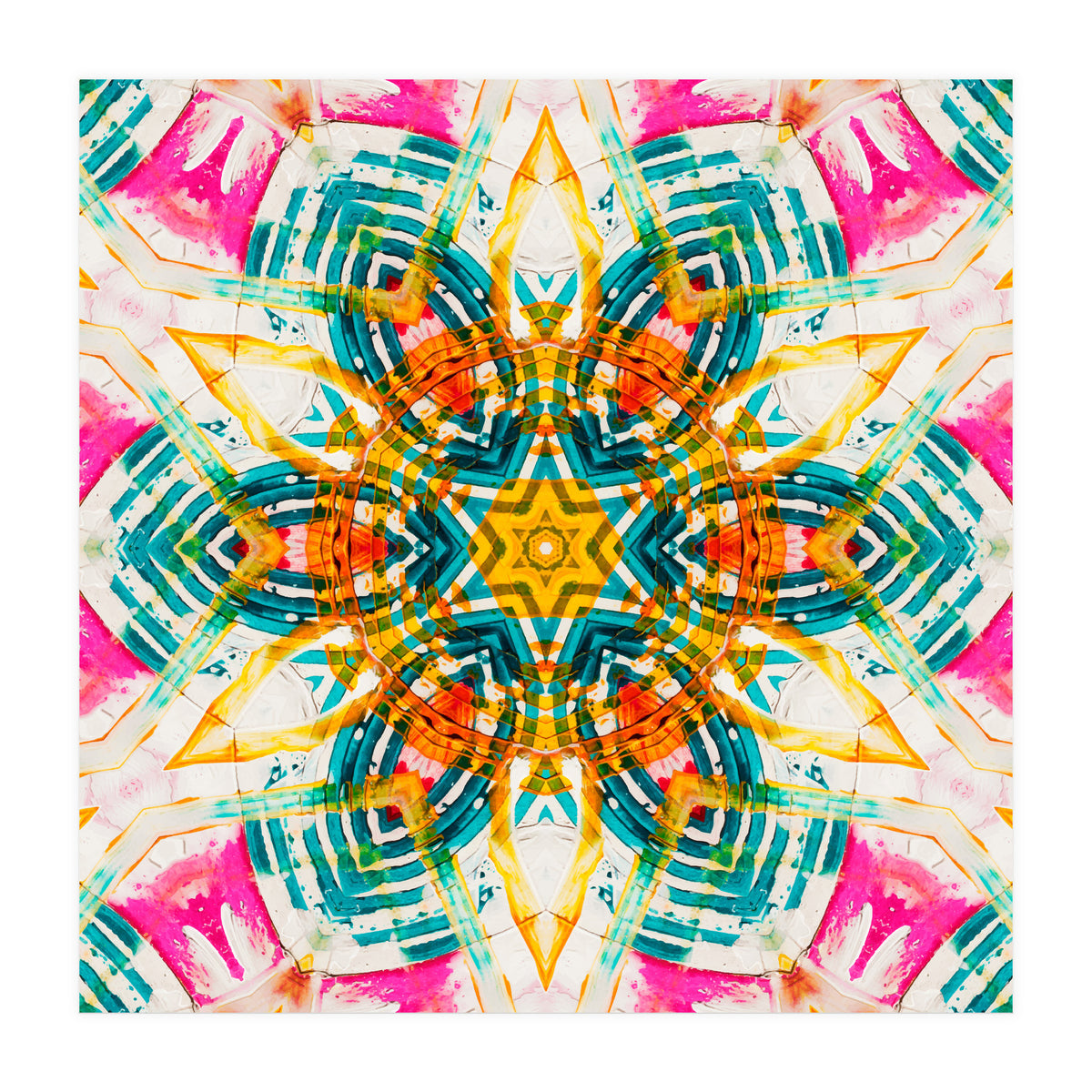 Kaleido Mandala V2 (Print Only)