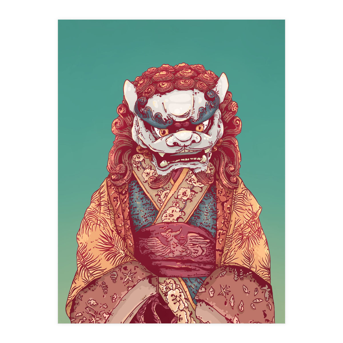 Imperial Guardian Lady (Print Only)