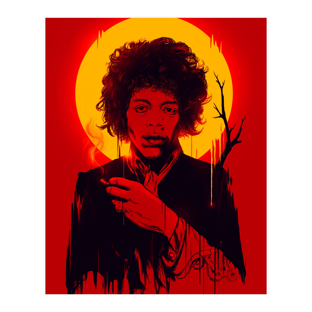 Jimi Hendrix (Print Only)