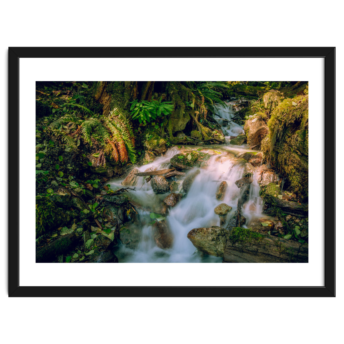 Baker Waterfall - Long Exposure